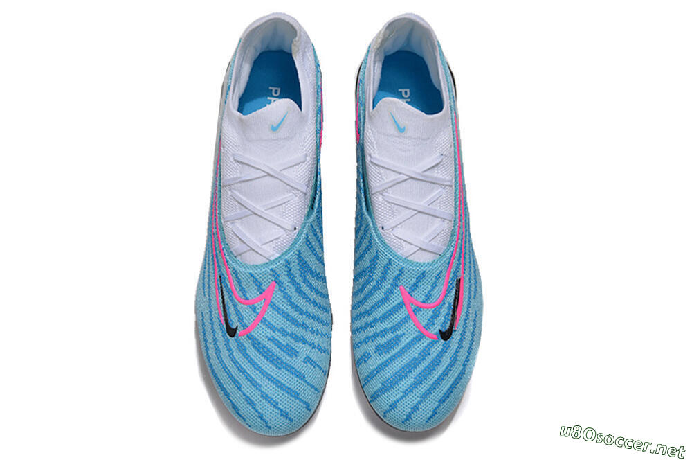 Men's Nike Phantom GX Elite AG Football Boots - Blue/Pink/White 4