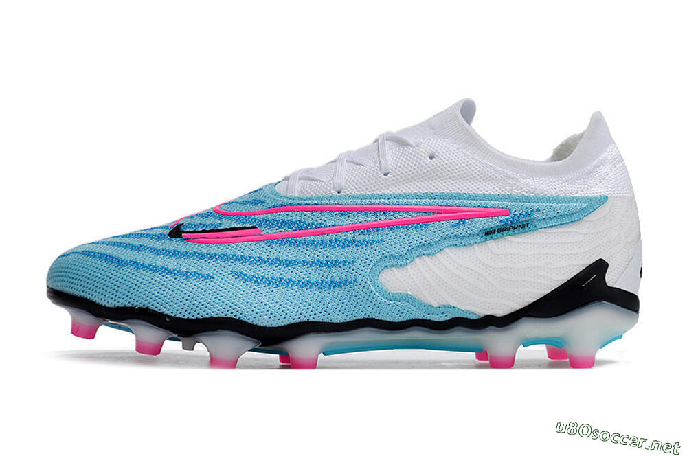 Men's Nike Phantom GX Elite AG Football Boots - Blue/Pink/White 0