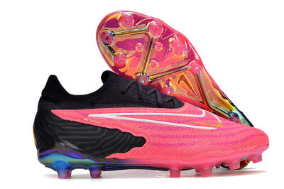Men's Nike Phantom GX Elite AG Football Boots - Pink/White/Black