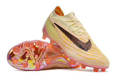 Men's Nike Phantom GX Elite AG Football Boots - Yellow/Black/Pink