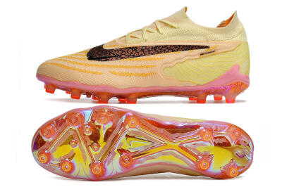 Men's Nike Phantom GX Elite AG Football Boots - Yellow/Black/Pink