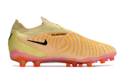 Men's Nike Phantom GX Elite AG Football Boots - Yellow/Black/Pink