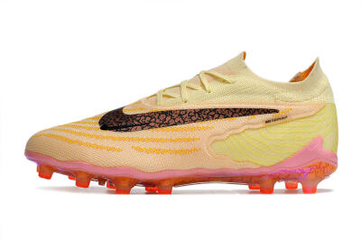 Men's Nike Phantom GX Elite AG Football Boots - Yellow/Black/Pink