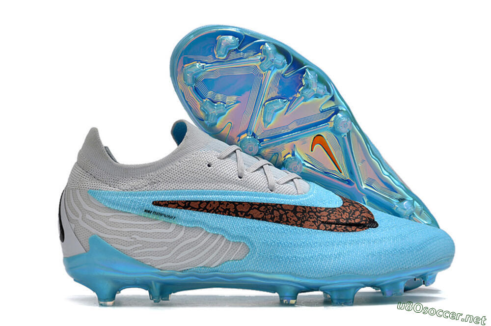 Unisex Nike Phantom GX Elite FG Football Boots - Blue/Black/White 2
