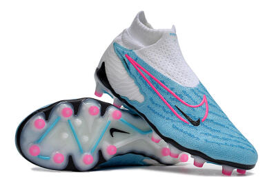 Men's Nike Phantom GX Elite DF AG Football Boots - Blue/Black/White/Pink