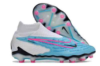 Men's Nike Phantom GX Elite DF AG Football Boots - Blue/Black/White/Pink