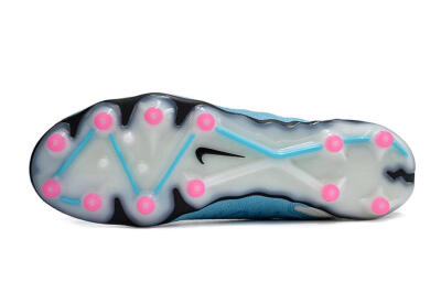 Men's Nike Phantom GX Elite DF AG Football Boots - Blue/Black/White/Pink