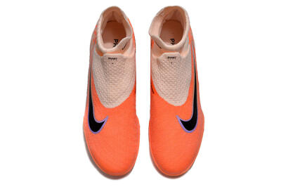 Unisex Nike Phantom GX Elite DF Link TF Football Shoes - Orange/Black/Pink