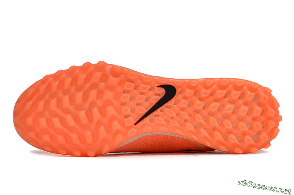 Unisex Nike Phantom GX Elite DF Link TF Football Shoes - Orange/Black/Pink 6