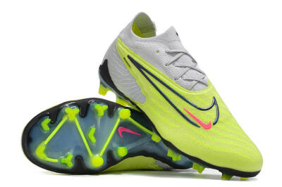 Unisex Nike Phantom GX Elite FG Football Boots - Green/Pink/Black/White