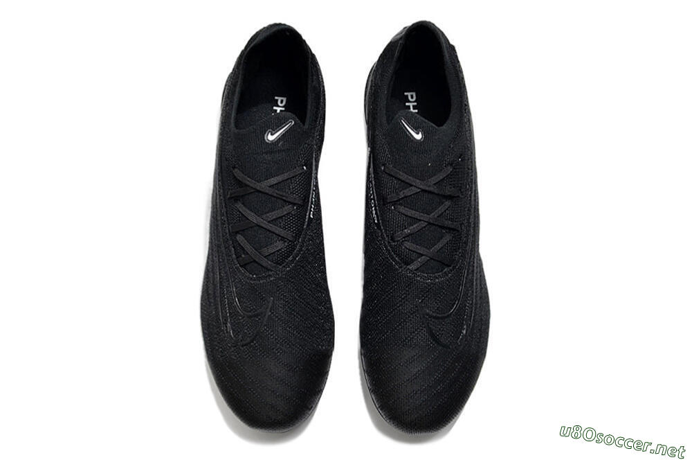 Unisex Nike Phantom GX Elite FG Football Boots - Black/White/Black 4