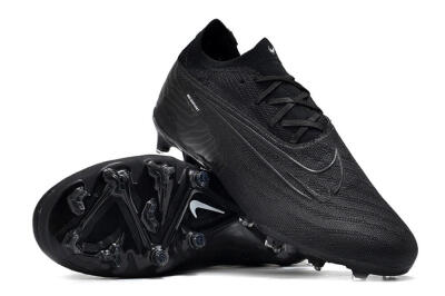 Unisex Nike Phantom GX Elite FG Football Boots - Black/White/Black