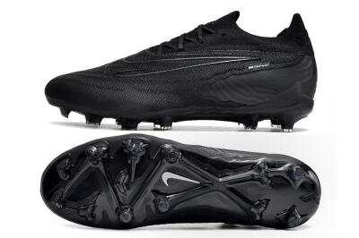 Unisex Nike Phantom GX Elite FG Football Boots - Black/White/Black