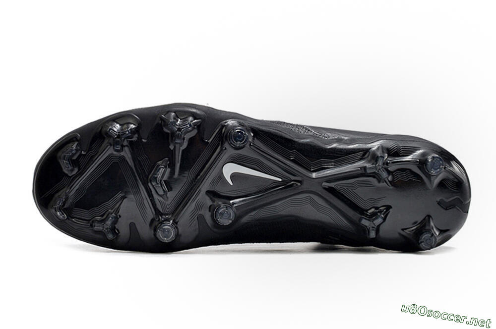 Unisex Nike Phantom GX Elite FG Football Boots - Black/White/Black 6