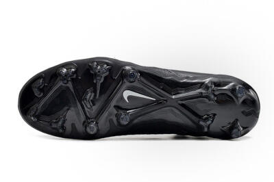 Unisex Nike Phantom GX Elite FG Football Boots - Black/White/Black