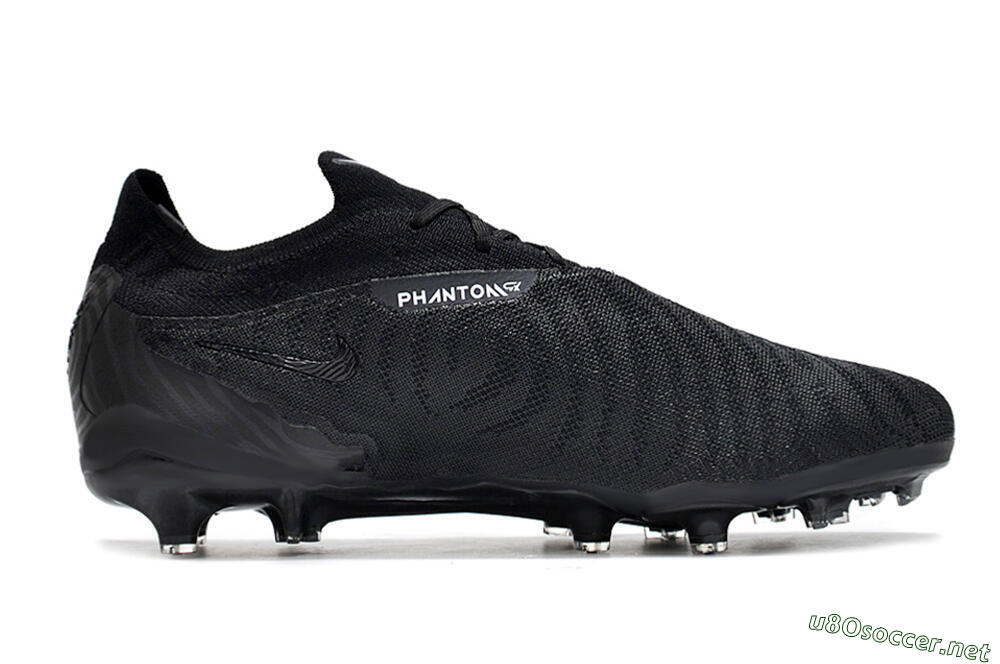 Unisex Nike Phantom GX Elite FG Football Boots - Black/White/Black 7