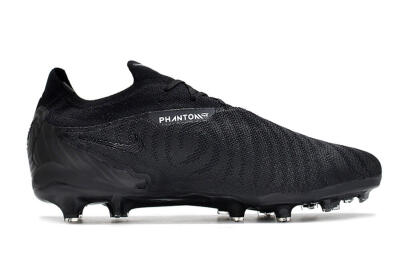 Unisex Nike Phantom GX Elite FG Football Boots - Black/White/Black
