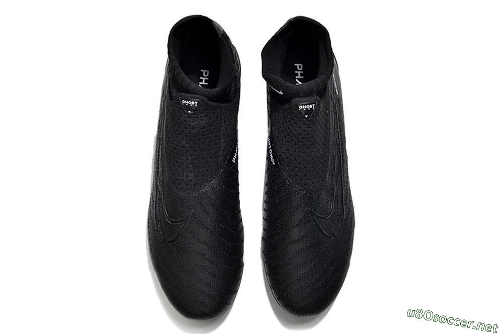 Unisex Nike Phantom GX Elite DF Link FG Football Boots - Black/White/Black 4