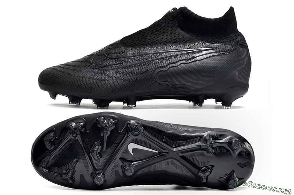 Unisex Nike Phantom GX Elite DF Link FG Football Boots - Black/White/Black 1