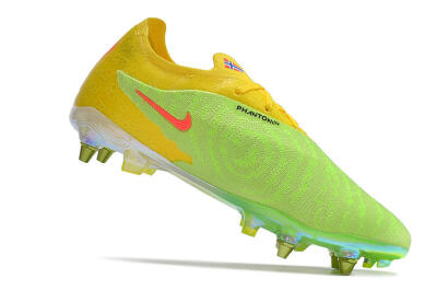 Men's Nike Phantom GX Elite SG Football Boots - Green/Black/Yellow