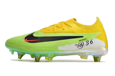 Men's Nike Phantom GX Elite SG Football Boots - Green/Black/Yellow