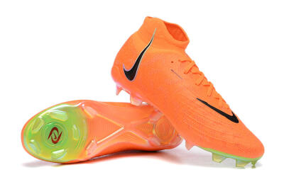 Men's Nike Phantom Luna Elite FG Football Boots - Orange/Black/Green