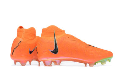 Men's Nike Phantom Luna Elite FG Football Boots - Orange/Black/Green