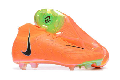 Men's Nike Phantom Luna Elite FG Football Boots - Orange/Black/Green