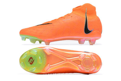 Men's Nike Phantom Luna Elite FG Football Boots - Orange/Black/Green