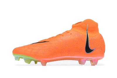 Men's Nike Phantom Luna Elite FG Football Boots - Orange/Black/Green