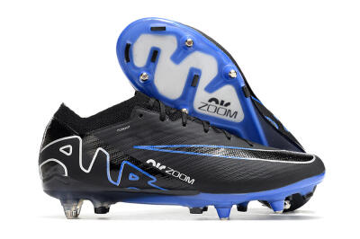 Men's Nike Air Zoom Mercurial Vapor 15 Elite SG Football Boots - Black/Blue/White