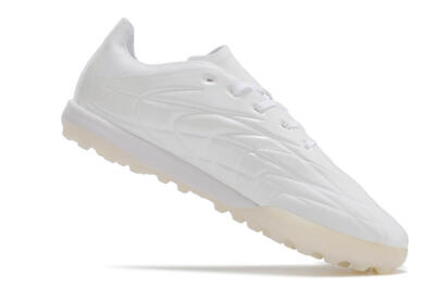 Men's Adidas Copa Pure.3 TF Football Shoes - White/White