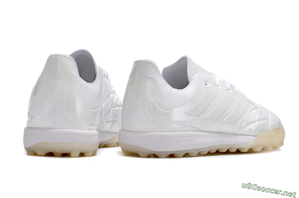 Men's Adidas Copa Pure.3 TF Football Shoes - White/White 6
