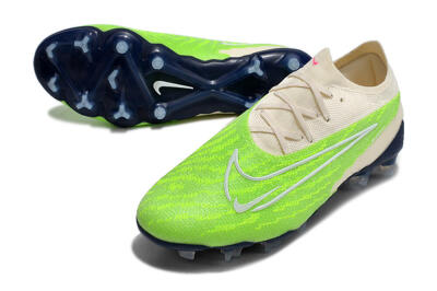 Men's Nike Phantom GX Elite FG Football Boots - Green/White/Beige