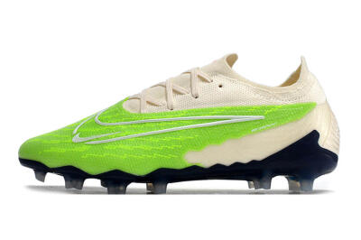 Men's Nike Phantom GX Elite FG Football Boots - Green/White/Beige