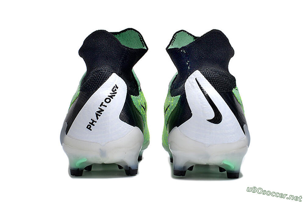 Unisex Nike Phantom GX Elite DF FG Football Boots - Green/Black/White 5