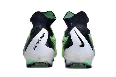 Unisex Nike Phantom GX Elite DF FG Football Boots - Green/Black/White
