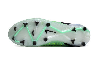 Unisex Nike Phantom GX Elite DF FG Football Boots - Green/Black/White