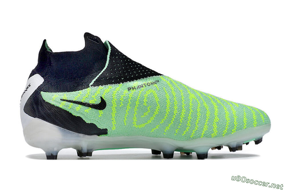 Unisex Nike Phantom GX Elite DF FG Football Boots - Green/Black/White 7