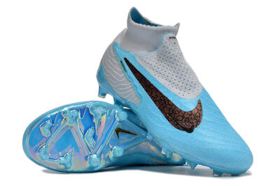 Unisex Nike Phantom GX Elite DF FG Football Boots - Blue/White/Black