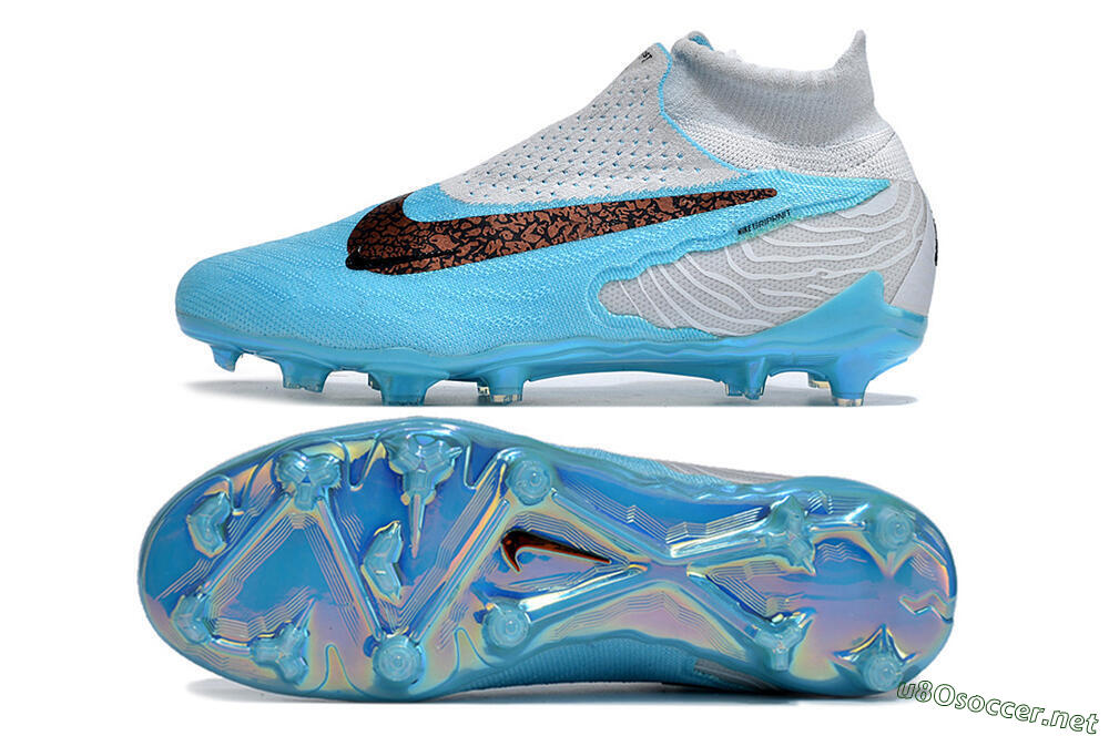 Unisex Nike Phantom GX Elite DF FG Football Boots - Blue/White/Black 1