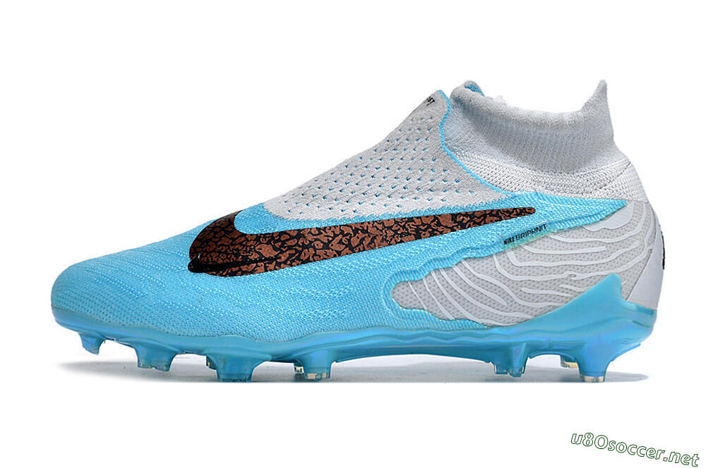 Unisex Nike Phantom GX Elite DF FG Football Boots - Blue/White/Black 0