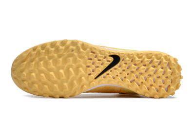 Unisex Nike Phantom GX Elite DF Link TF Football Shoes - Yellow/Black/Brown