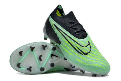 Unisex Nike Phantom GX Elite FG Football Boots - Green/Black