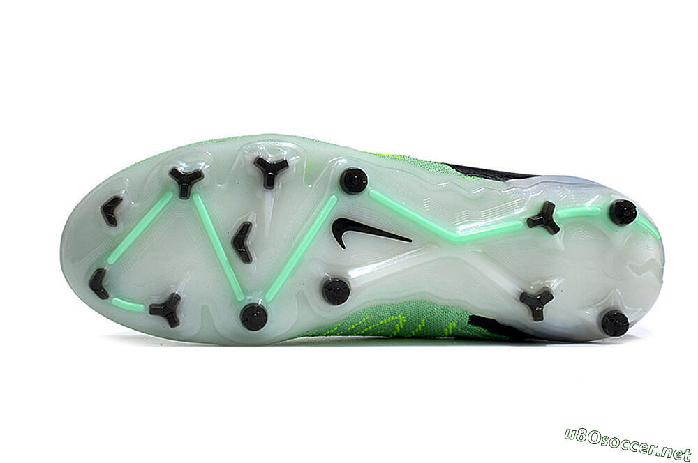 Unisex Nike Phantom GX Elite FG Football Boots - Green/Black 6