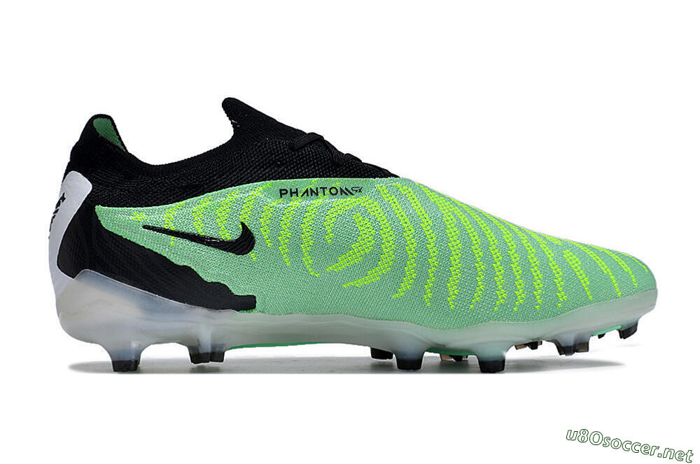 Unisex Nike Phantom GX Elite FG Football Boots - Green/Black 7
