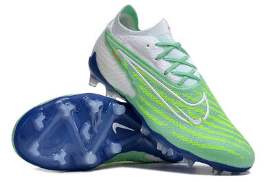 Unisex Nike Phantom GX Elite FG Football Boots - Green/White/Blue