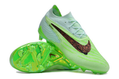 Unisex Nike Phantom GX Elite FG Football Boots - Green/Black/Gold