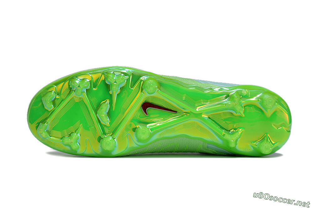Unisex Nike Phantom GX Elite FG Football Boots - Green/Black/Gold 6