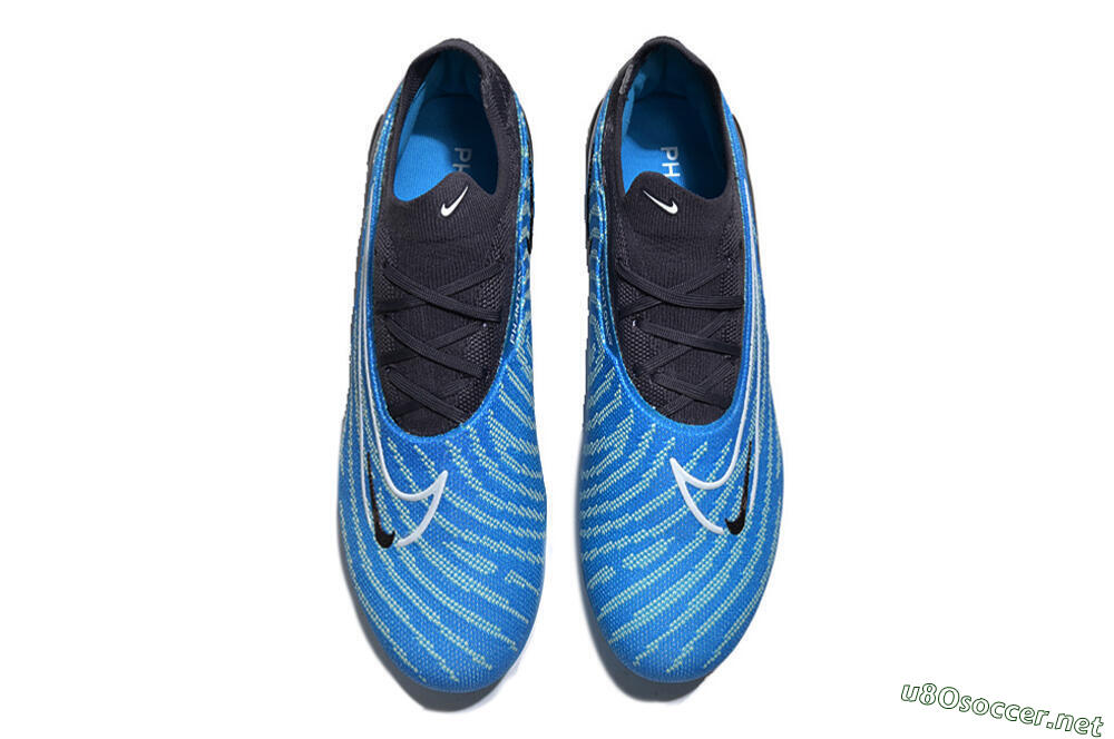 Unisex Nike Phantom GX Elite FG Football Boots - Blue/White/Black 4